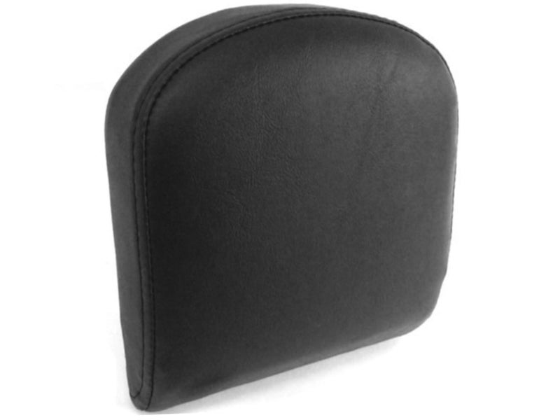 Eagle Skull Smooth Top Stitched Rear Passenger Medium Low Backrest Pad for Harley Davidson Softail Fat Boy Dyna Street Bob Sportster Iron Sissy Bar Pads Upright Back Rest Sissybar Medallion Uprights REF 52626-04 - Image 1